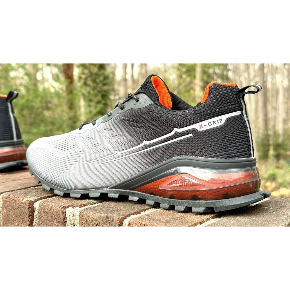 Kricely Men's Trail Running Shoes Walking Hiking Sneakers Sz 12 Men / Worn Once! - Picture 8 of 16